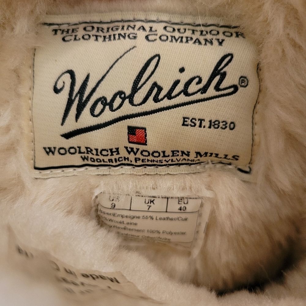 Woolrich Tan Snow Boots Sz 9 - Picture 5 of 6